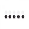 Glass Beads Black 8mm