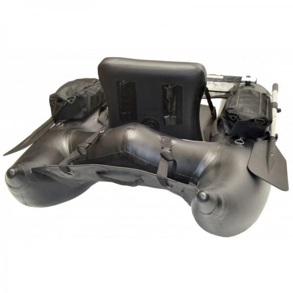 Seven Bass Design Bellyboat Tomahawk Zwart - Afbeelding 2