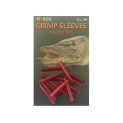 Drennan E-Sox Crimp Sleeves Blood Red