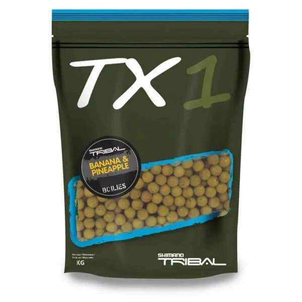 Shimano TX1 Baits Banana & Pineapple Boilies