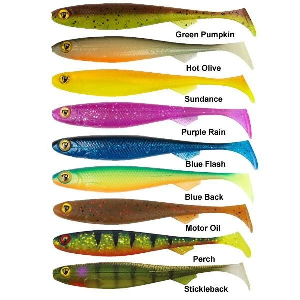Fox Rage Slick Shad Ultra UV Shads 11cm - Afbeelding 2