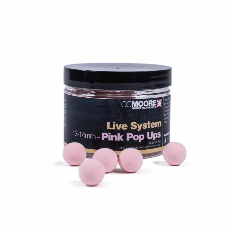 CC Moore Live System Pink Pop-Ups 13-14mm