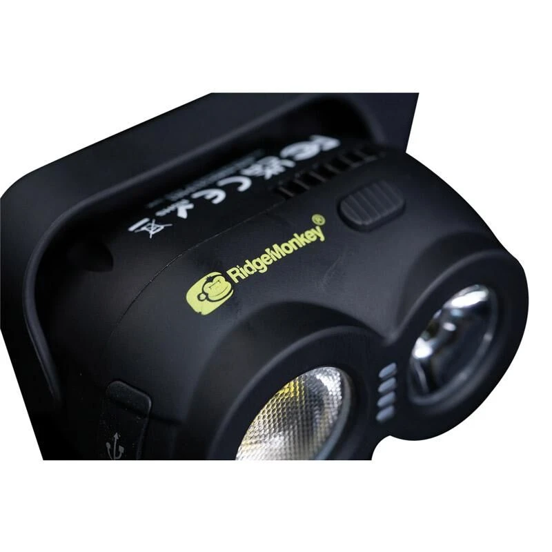 RidgeMonkey VRH150X USB Oplaadbare Hoofdlamp - Afbeelding 3