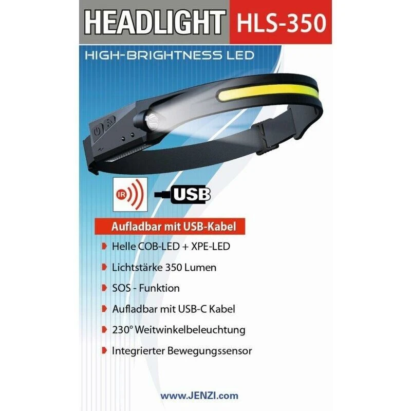 Jenzi Headlight HLS-350 - Afbeelding 2