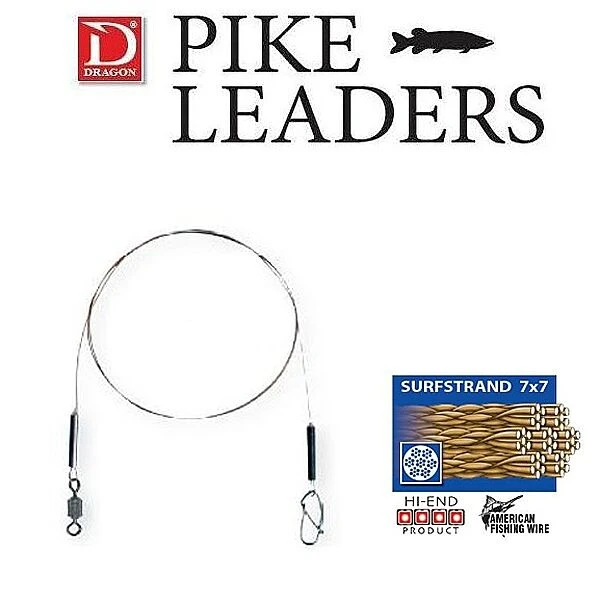 Dragon Surfstrand 7x7 Leaders 9kg