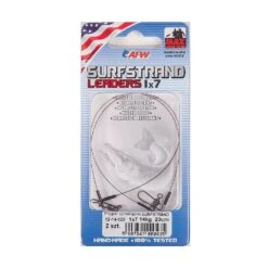American Fishing Wire Surfstrand Leaders 1x7 5kg